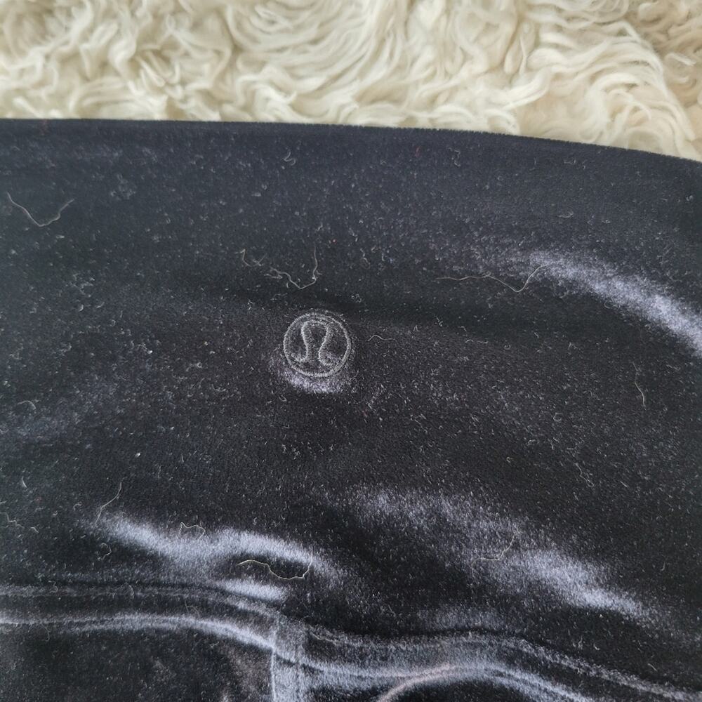 Lululemon Wunder Lounge High-Rise Tight 28" Velvet Black Size 6 - Picture 7 of 8